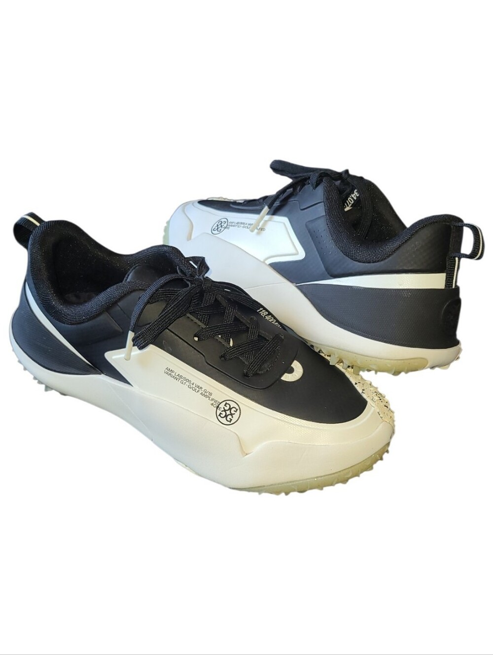 MEN'S G/18 GOLF SHOE IN ONYX & SNOW SIZE 9